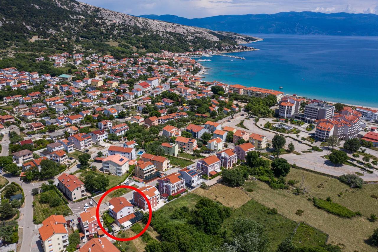 Apartments La Natalli Baška Exteriör bild
